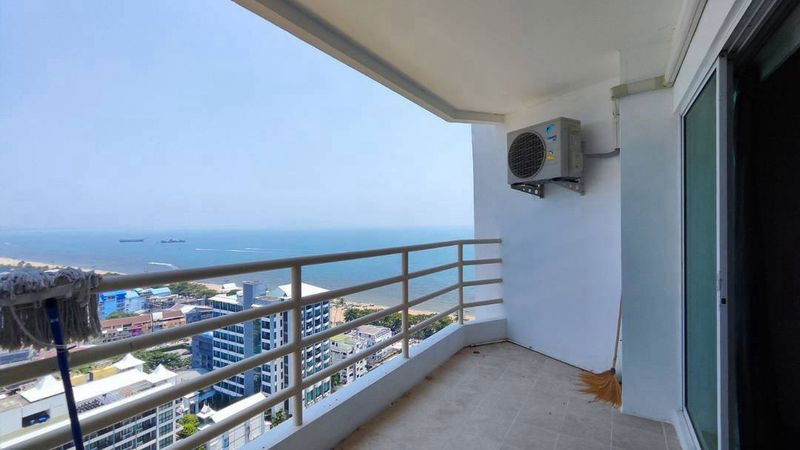 picture ⛵ View Talay 8 ⛵ Foreigner quota / Sea view / 19F / Studio room for quick sale 彡 w - 7/10