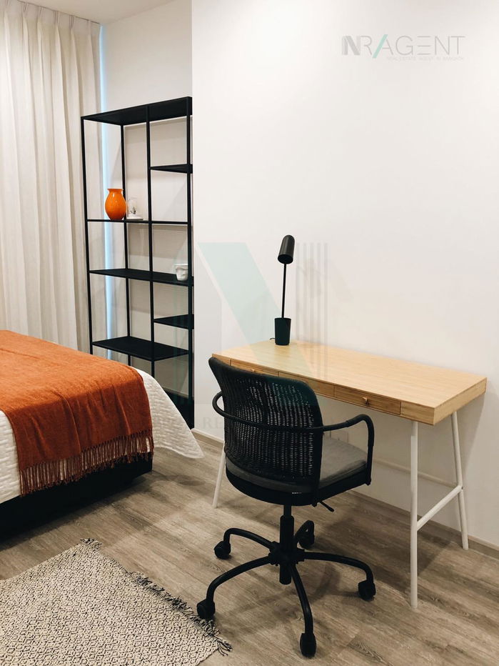 รูป 🚩 ให้เช่าคอนโด ไอดีโอ โมบิ อโศก อาคาร 1 ชั้น 19 1 ห้องนอน ขนาด 34.00 ตรม ใกล้ สิงห์ คอมเพล็กซ์ - รูปที่ 1/8