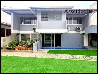 เช่าบ้านเดี่ยว ถนนศรีนครินทร์ : AH590 ให้เช่าบ้านเดี่ยวหลังใหญ่ เนื้อที่ 95 ตร.ว. ย่านพระรามเก้า ใกล้เดอะไนน์ จดบริษัทได้