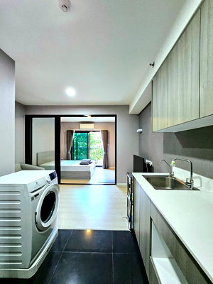 ขายคอนโด : ขายคอนโด A Space Mega 1 ชั้น 7 วิวสวนและสระว่ายน้ำ