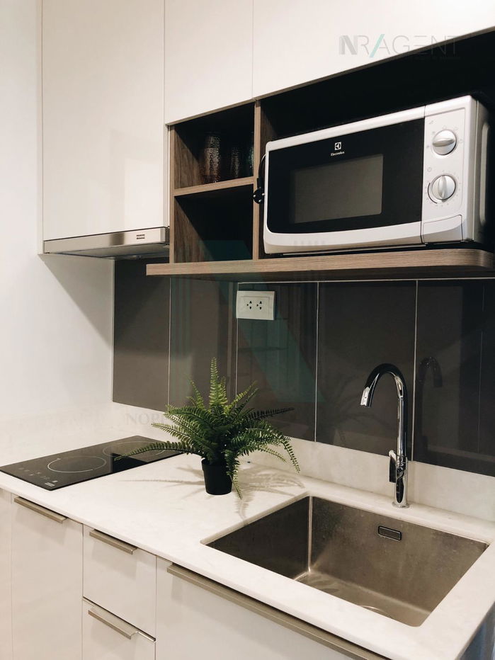 รูป 🚩 ให้เช่าคอนโด ไอดีโอ โมบิ อโศก อาคาร 1 ชั้น 19 1 ห้องนอน ขนาด 34.00 ตรม ใกล้ สิงห์ คอมเพล็กซ์ - รูปที่ 7/8