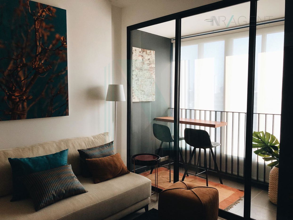 picture 🎉 For Rent Condo IDEO MOBI ASOKE Building 1, Floor 19,1 bed room, Room size 34.00 sqm - 1/8