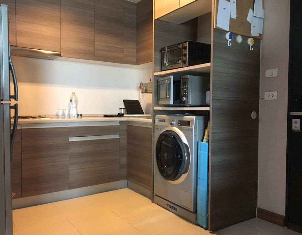 picture 🟦🟦🟦Belle Grand Rama 9 (2 BR) - Fully Furnished  2-bedroom  Size 68 sq.m.  15th floor, Tower D   Nearby places :   MRT Rama 9 🟦🟦🟦 - 8/9