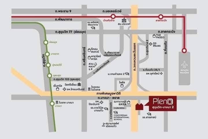 รูป #A124141 ✅ 28/7/68  ให้เช่าทาวน์โฮม Pleno Sukhumvit-Bangna 2 📲📢สอบถาม ld line @condoboy - รูปที่ 18/18