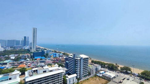 ⛵ View Talay 8 ⛵ Foreigner quota / Sea view / 19F / Studio room for quick sale 彡 w