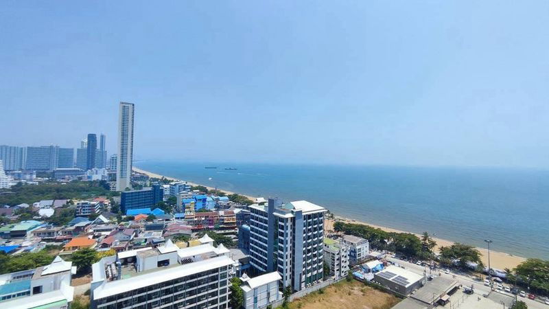 picture ⛵ View Talay 8 ⛵ Foreigner quota / Sea view / 19F / Studio room for quick sale 彡 w - 1/10