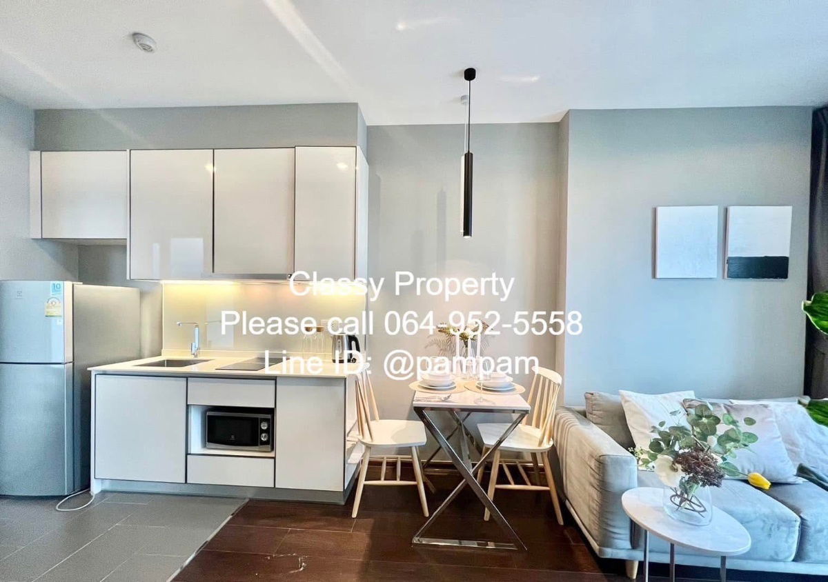 picture *** Condo for rent : C Ekkamai Corner room🔥🔥🔥2 Wardrobe High floor Fully furnished  *** - 9/12