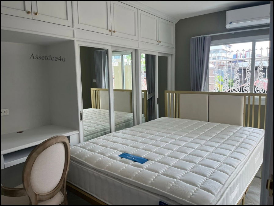 รูป AT605 ให้เช่าทาวน์โฮม 2 ชั้น เฟอร์นิเจอร์ครบ นราธิวาสฯ22 ใกล้King’s College , Shuberry , NSIS - รูปที่ 5/10