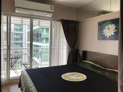 💥ใหญ่! แต่งครบ! ใจกลางอโศก เดินถึง MRT+BTS ให้เช่าคอนโด Grand Park View Asoke 💥 