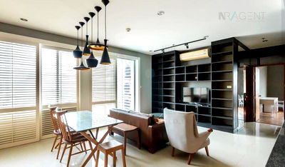 Condos for rent : 🚩 For Rent Condo VILLA SATHORN Building 1, Floor 15,2 bed room, Room size 95 sqm