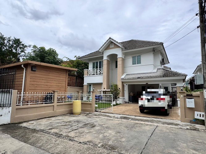 picture Single house for sale, corner house, Suan Racha Village, Soi Mai Lap 14, corner house ready to move in (N.1750) - 6/11