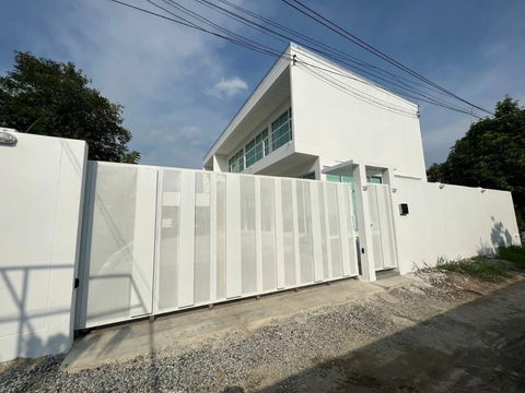 🟢For Rent🟢Modern style house for rent, 2 floors, near Suvarnabhumi Airport 📱ADD LINE @nathong97 (reply ⚡ 24 Hr) P689