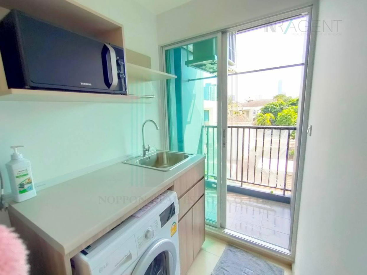 picture 🎉 For rent condo PLUM CONDO SUKHUMVIT 62 Building 1, Floor 4,1 bed room, Room size 24.00 sqm - 1/8