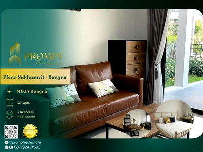 บ้านเดี่ยวให้เช่า : OP01917 - Pleno Sukhumvit - Bangna