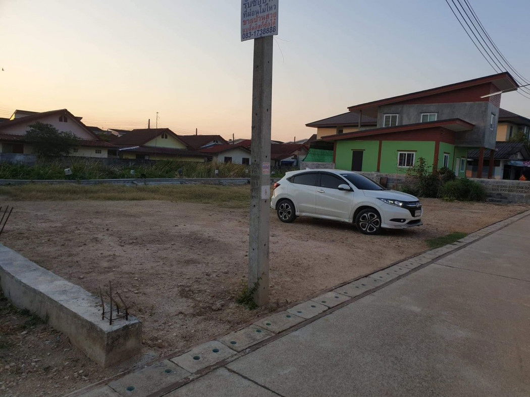 รูป ขายที่ดิน อำเภอเมืองระยอง 100 ตรว เหมาะทำบ้านพักอาศัย เส้น ค.2 หลังห้างแหลมทองระยอง - รูปที่ 1/2