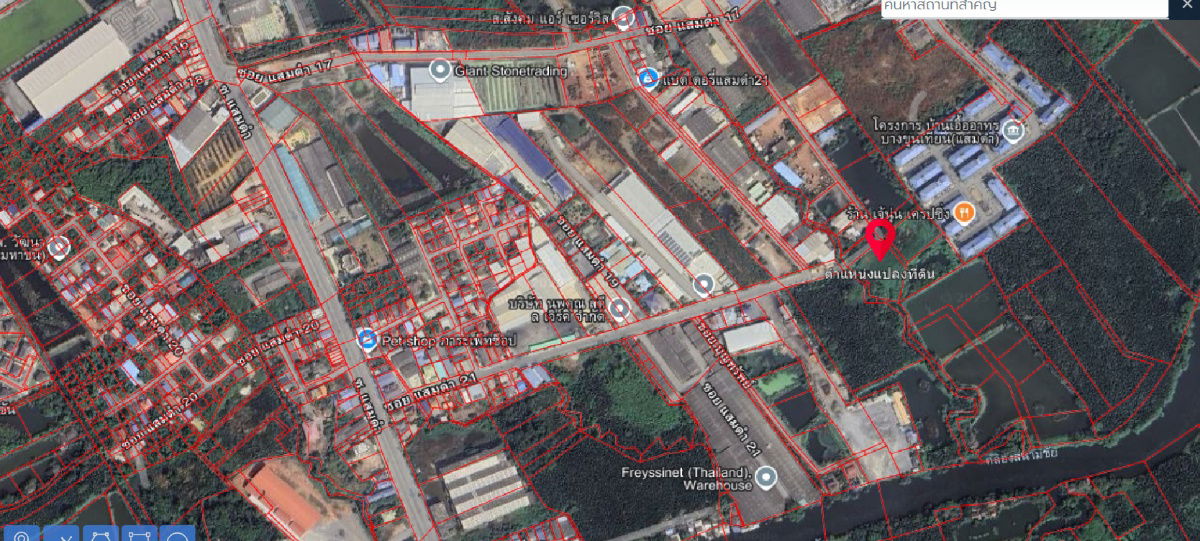 picture For Sale: Beautiful plot of land, 2 rai 6.2 sq. wah, located in Soi Samae Dam 21, Bang Khun Thian, Rama 2 - 4/4