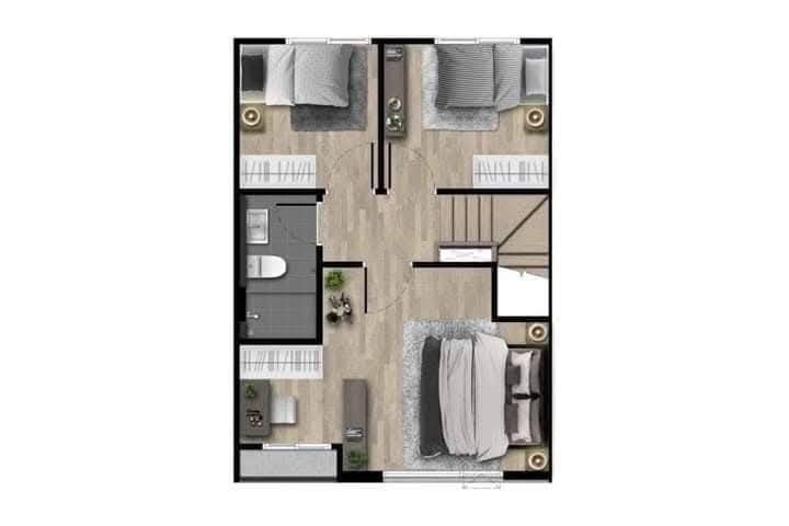 picture 💥CP-8061💥Townhouse for rent, Pleno Sukhumvit - Bangna 2 project 👉Add Line @rangrak - 17/20