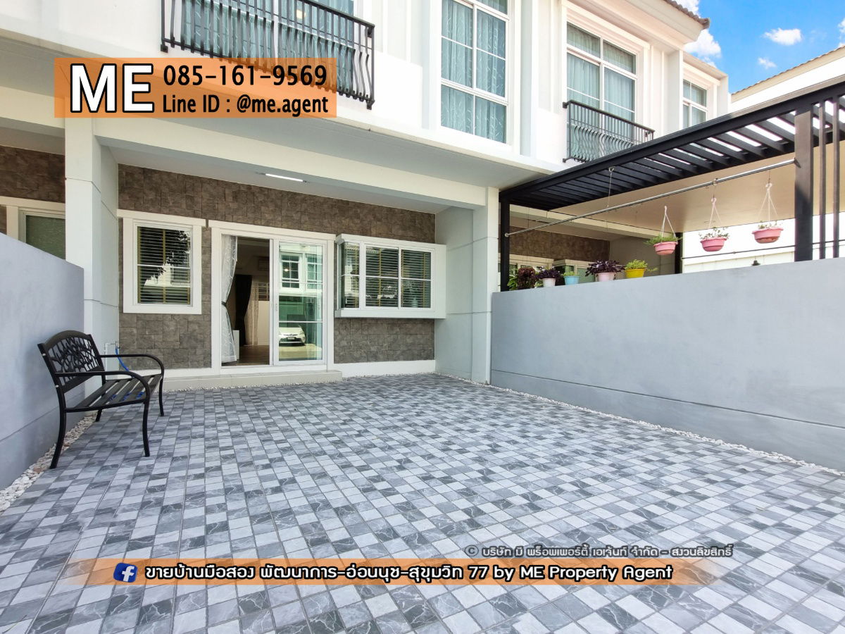 picture For Rent Townhome Indy Bangna-Ramkhamhaeng 2 Near Burapha Withi Expressway - near Mega Bangna, only 2.2 km. Call 064-954-9619 (RTT16-19) - 3/24
