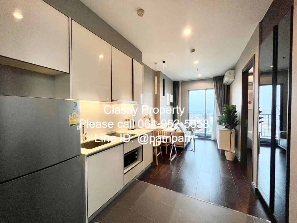 picture *** Condo for rent : C Ekkamai Corner room🔥🔥🔥2 Wardrobe High floor Fully furnished  *** - 8/12