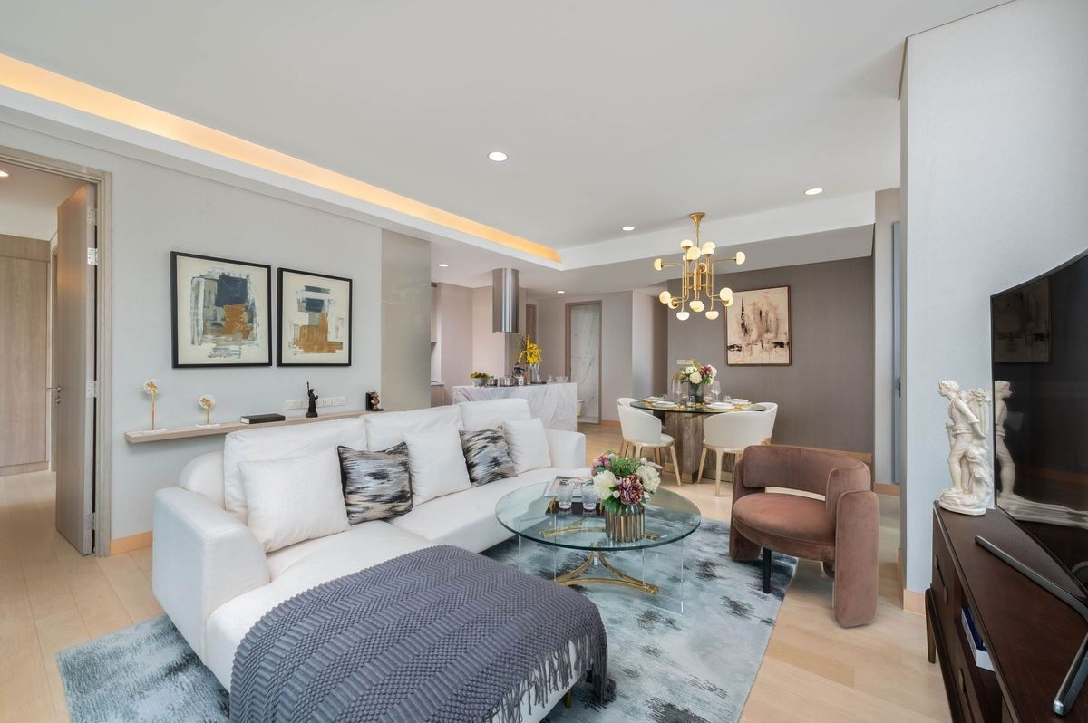 รูป  Wyndham Residence Bangkok (วินด์แฮม เรสซิเดนซ์ แบงค็อค)  Penthouse  ขนาด ชั้น 21-50 - รูปที่ 3/13