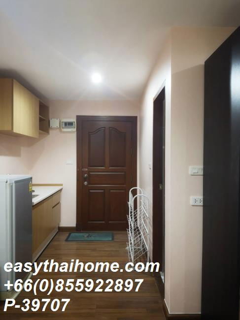 รูป P-39707 ให้เช่า คอนโด พีจี พระราม 9 Rama IX Rd, Huai Khwang, Bangkok พร้อมอยู่ ราคาถูก Line Id @easythaihome 085-592-2897 - รูปที่ 4/6