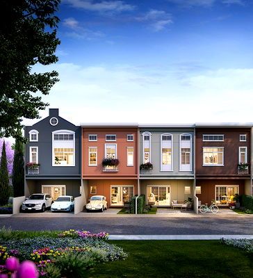 Townhouses for sale Muang Pathum Thani Pathumthani : NEW Townhome Siriplace Rangsit 2