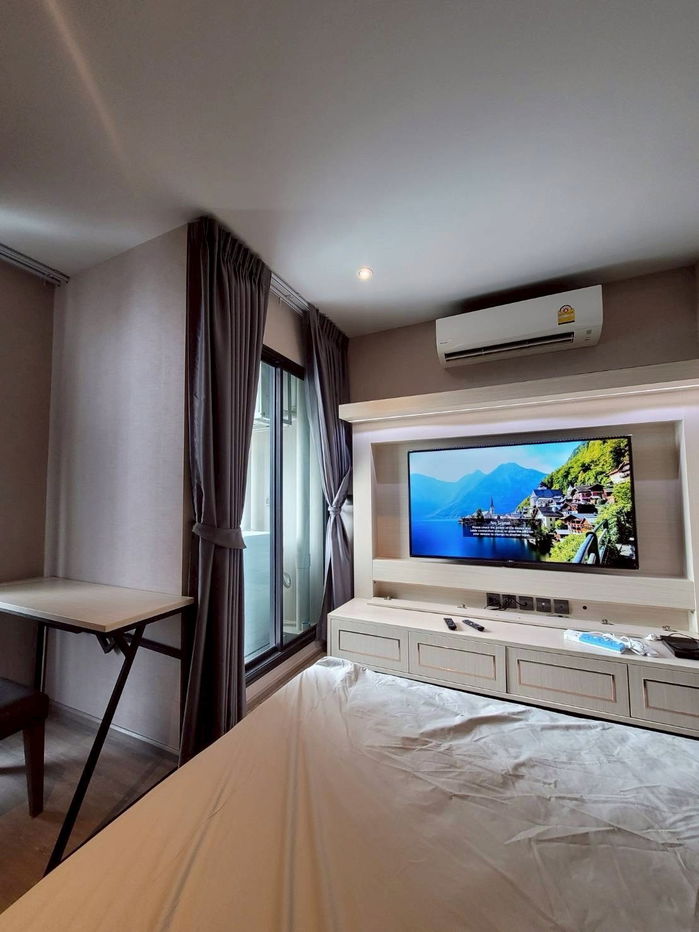 รูป ให้เช่าห้อง Studio 30 ตร.ม ห้องสวย. เฟอร์ครบ+เครื่องใช้ไฟฟ้าครบ วิวไม่บล็อค - รูปที่ 2/11