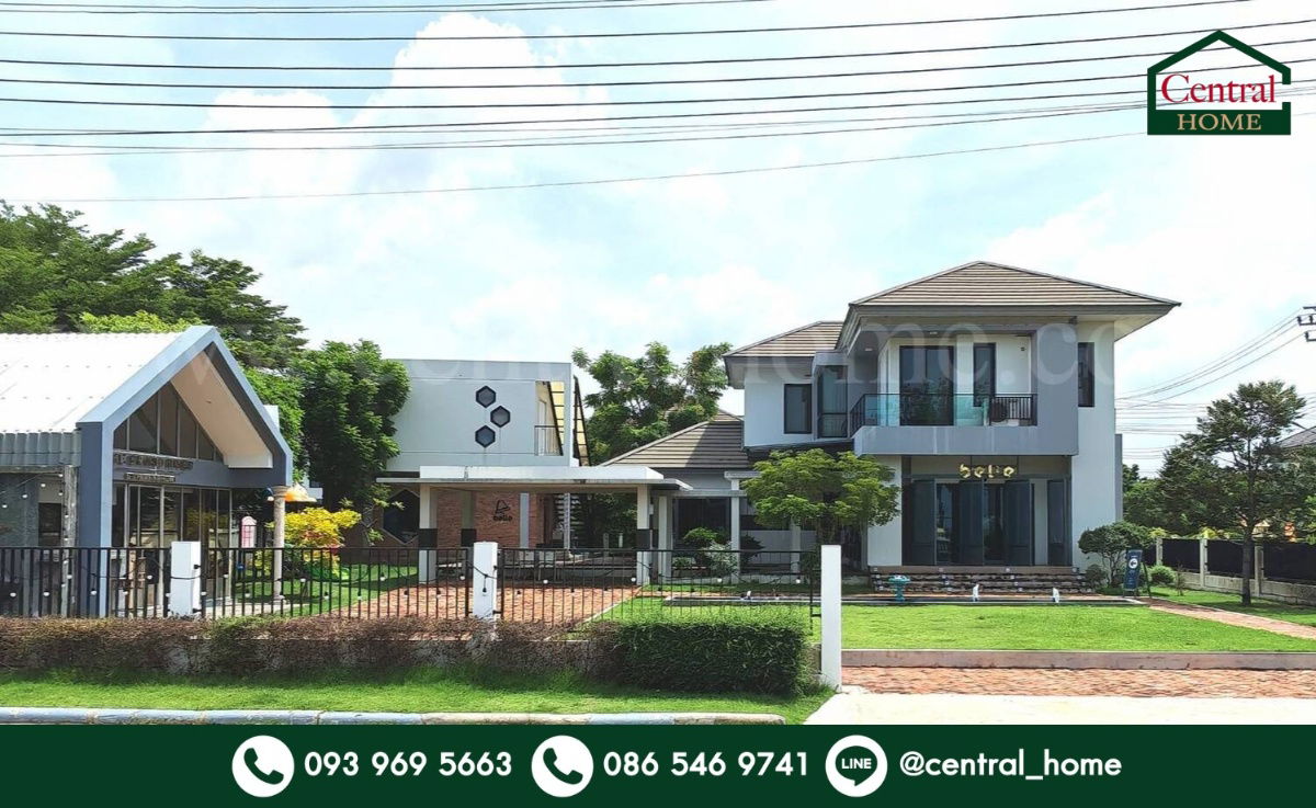 รูป บ้านเดี่ยว เดอะ แกรนด์ ริเวอร์ สุวรรณภูมิ หลังมุม แปลงใหญ่  - รูปที่ 1/21