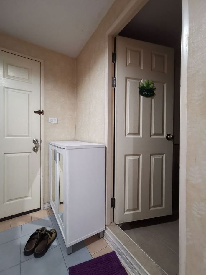 picture Condo for rent, Park View Vibhavadi Lak Si (1 bedroom), 1st floor, Building A6, near the Red Line, Lak Si Station, IT Square, Don Mueang Airport - 8/24