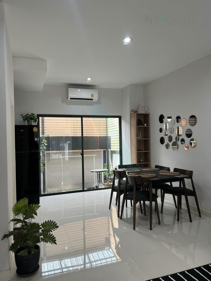 picture 📌 For Rent 3-story Townhouse BAAN KLANG MUANG RAMA 9-KRUNGTHEP KREETHA 2 bedroom 3 bathroom - 3/8