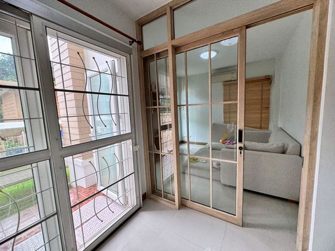picture Single house for sale, corner house, Suan Racha Village, Soi Mai Lap 14, corner house ready to move in (N.1750) - 8/11