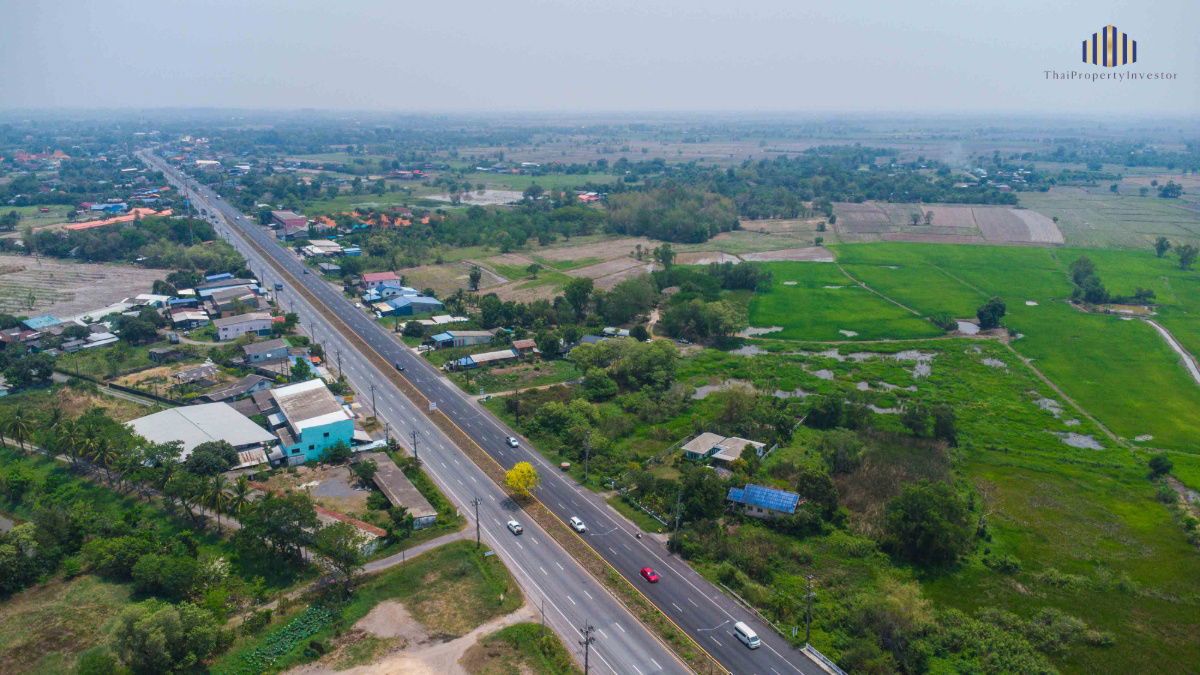 รูป ขายด่วน! ที่ดินศักยภาพติดถนนสุวรรณศร ทางหลวงเอเชียสาย 1 ห่างจากตัวเมืองนครนายกเพียง 5 กิโลเมตร แปลงใหญ่ 10 ไร่ เพียงไร่ละไม่ถึง 2 ล้าน!  - รูปที่ 10/14