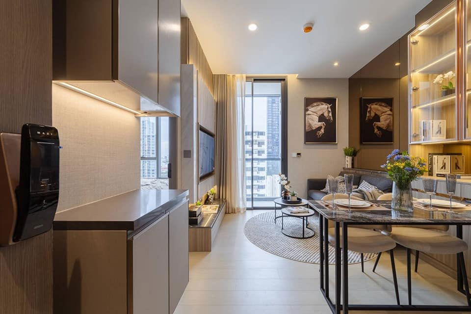picture The Extro Phayathai Rangnam【𝐑𝐄𝐍𝐓】🔥Urban Cozy design, strategically arranged functions🔥  Contact Line ID: @hacondo - 4/6