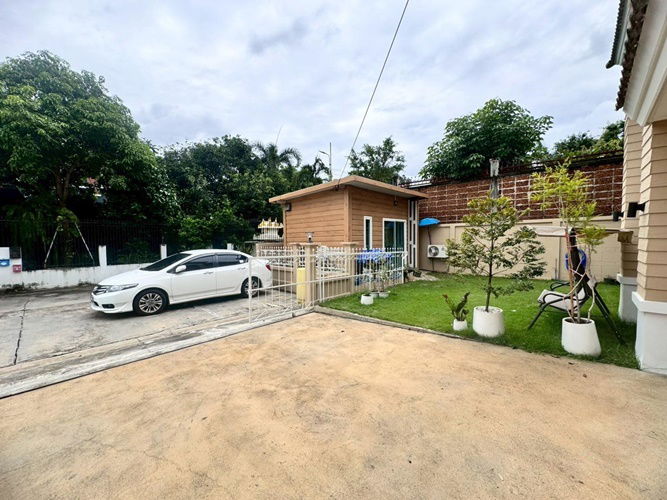 picture Single house for sale, corner house, Suan Racha Village, Soi Mai Lap 14, corner house ready to move in (N.1750) - 5/11