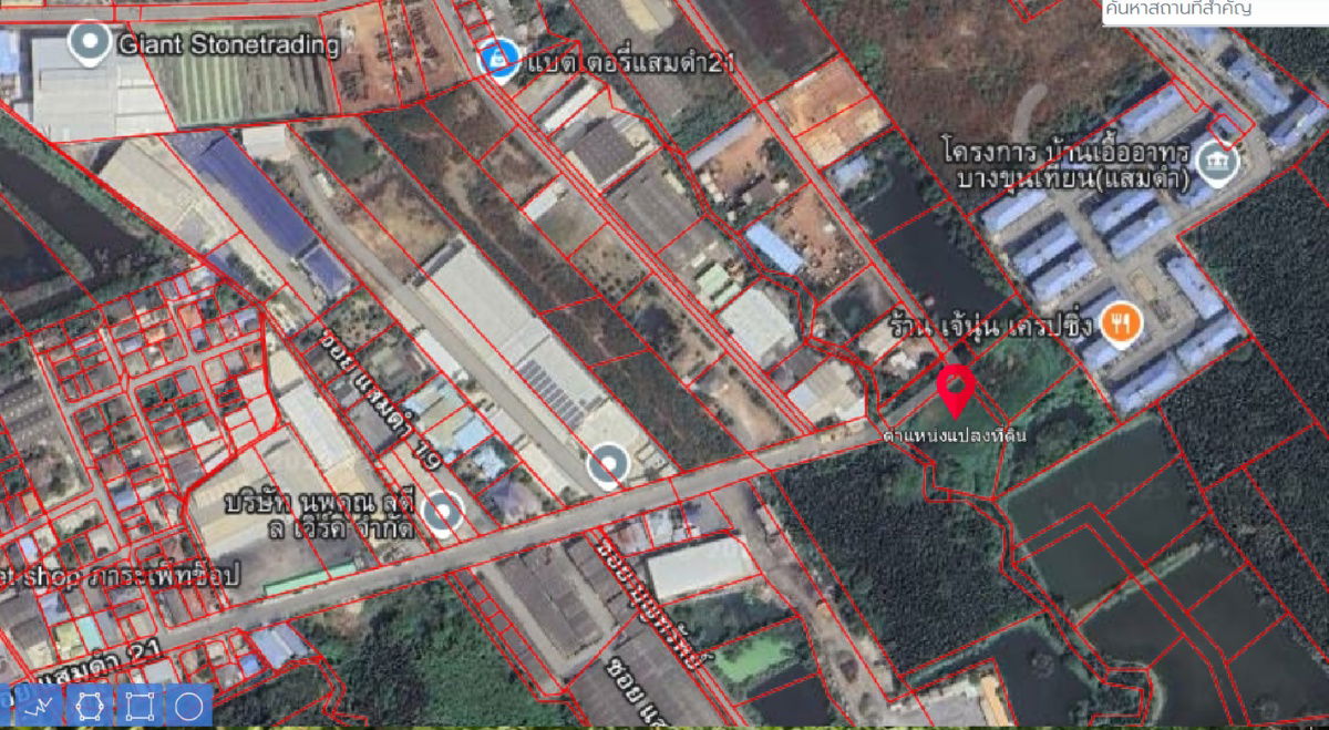 picture For Sale: Beautiful plot of land, 2 rai 6.2 sq. wah, located in Soi Samae Dam 21, Bang Khun Thian, Rama 2 - 3/4