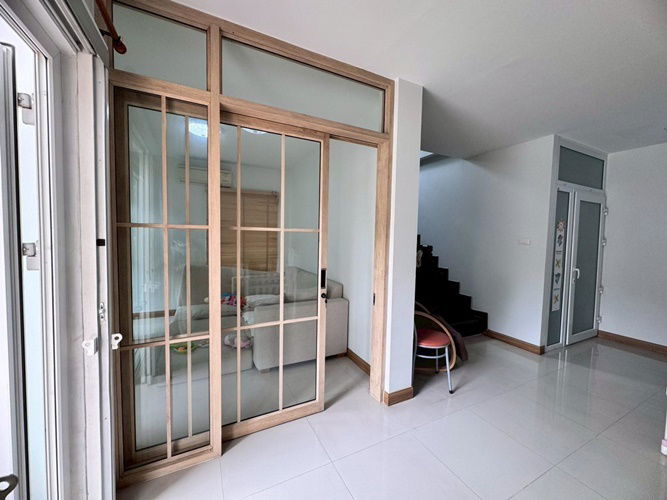 picture Single house for sale, corner house, Suan Racha Village, Soi Mai Lap 14, corner house ready to move in (N.1750) - 10/11
