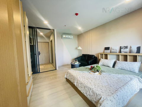 📌 For Rent Condo ASPIRE ONNUT STATION Building 1, Floor 5,Studio, Room size 27 sqm
