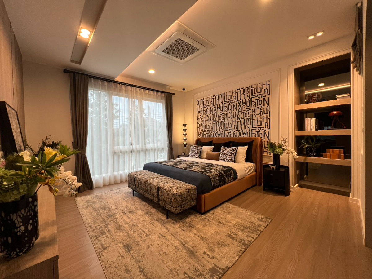 รูป ขายบ้านใหม่ บ้านเดี่ยวขนาดใหญ่ บ้านตัวอย่างพร้อมเฟอร์นิเจอร์ โครงการอณาสิริ ปิ่นเกล้า-กาญจนา - รูปที่ 12/15