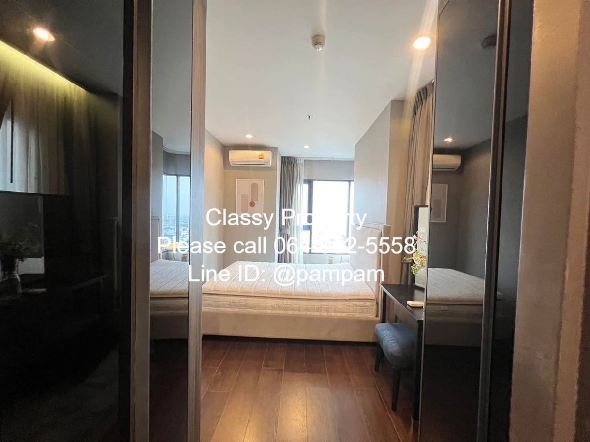 picture *** Condo for rent : C Ekkamai Corner room🔥🔥🔥2 Wardrobe High floor Fully furnished  *** - 4/12