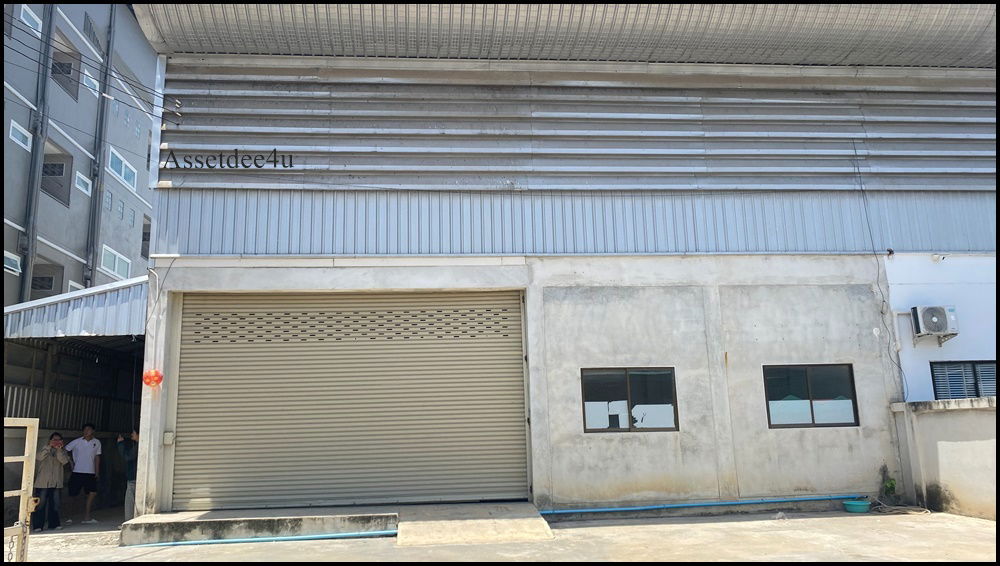 รูป AW525 โกดังให้เช่า โกดังมีสำนักงาน พื้นที่ 400 ตร.ม. ใกล้ตลาดไอยรา คลองสอง ปทุมธานี  - รูปที่ 1/8