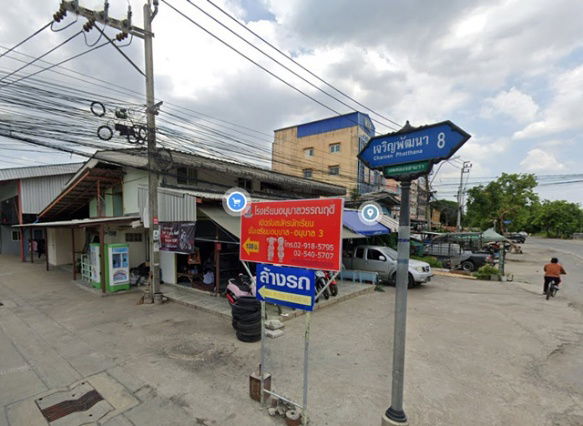 picture Land for rent filled in 7rai RamIntraMin Buri KleepMoo HathaiRat Welcome Community Mall MRT Setthabu - 5/8