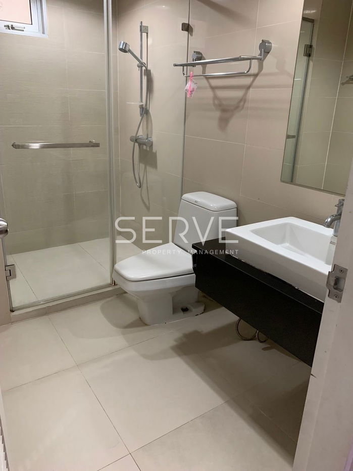 รูป 2 Beds with Bathtub Large Room Good Location MRT Phra Ram 9  500 m. and CentralPlaza / For Rent-Belle Grand Rama 9 - รูปที่ 3/10
