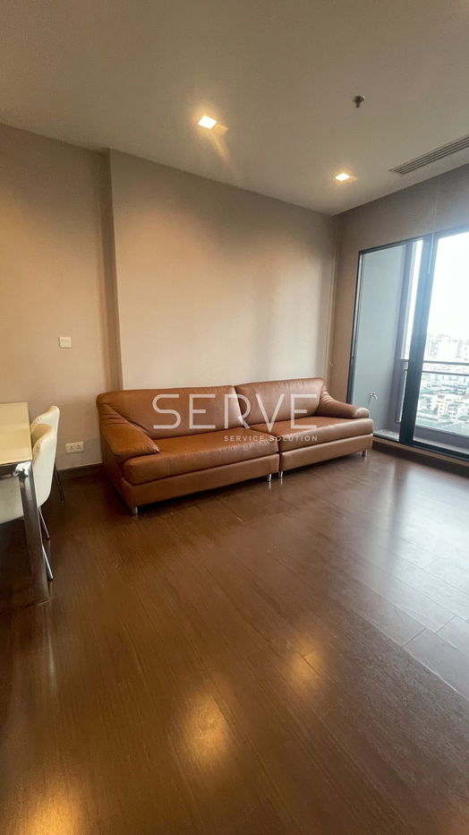 รูป Combine 2 Bed Unit For Rent Good Location Close To MRT Thailand Cultural Centre -IVY Ampio - รูปที่ 2/15