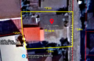 Land for sale Rama 4 Road : Land for Sale in Sukhumvit 71 – Soi Pridi 15, Land Size 75 sq.wa, Nearby BTS Phra Khanong and Ekkamai Station