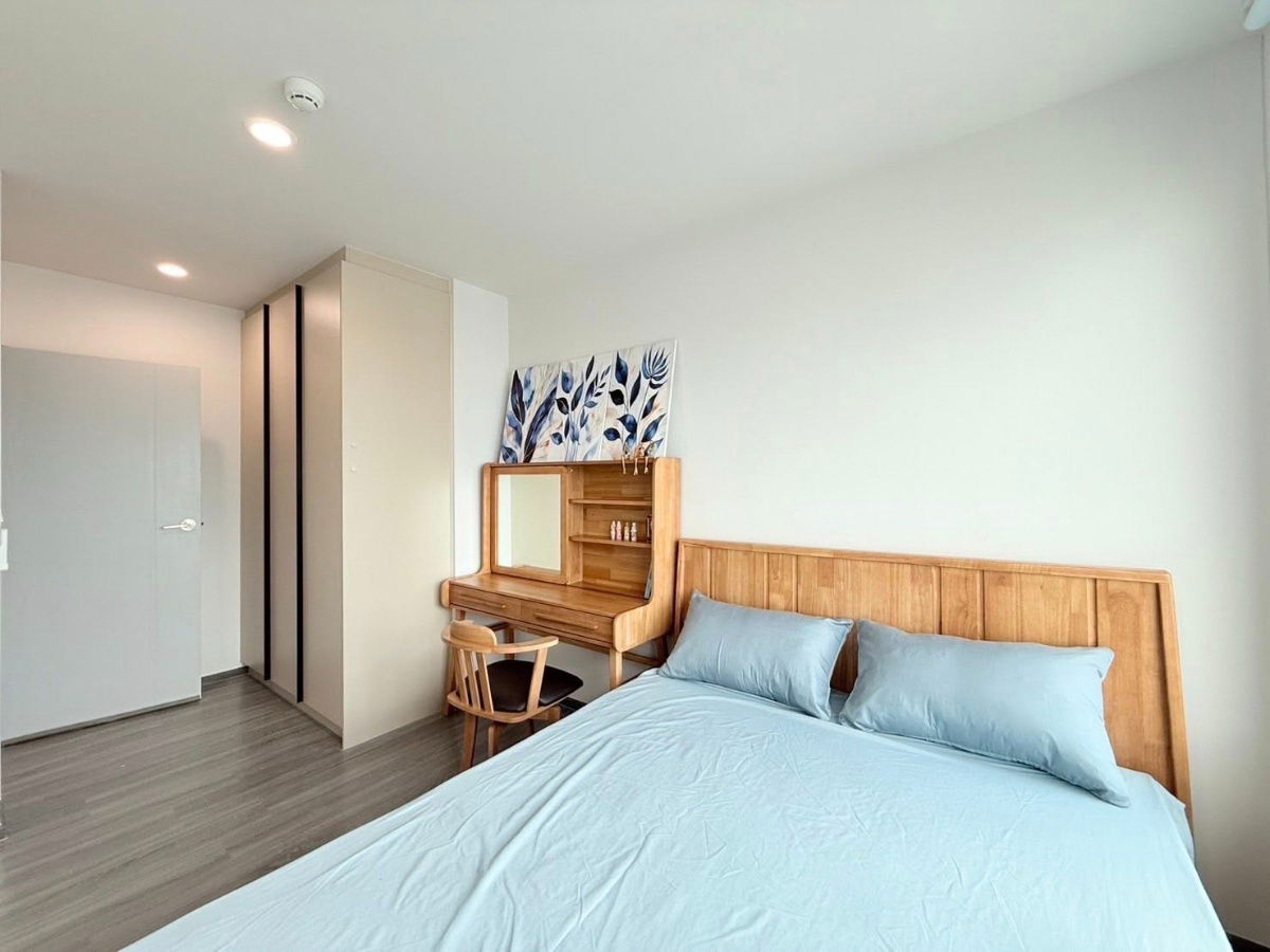 picture Ideo Chula Samyan【𝐑𝐄𝐍𝐓】🔥Bright room, perfect layout, add brightness to every morning, pastel cream color.🔥  Contact Line ID: @hacondo - 3/9