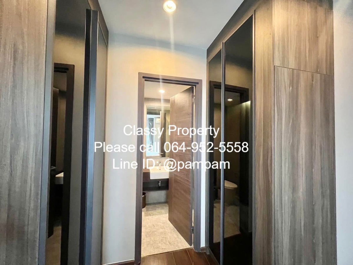 picture *** Condo for rent : C Ekkamai Corner room🔥🔥🔥2 Wardrobe High floor Fully furnished  *** - 5/12