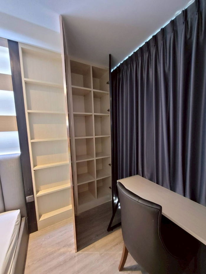 รูป ให้เช่าห้อง Studio 30 ตร.ม ห้องสวย. เฟอร์ครบ+เครื่องใช้ไฟฟ้าครบ วิวไม่บล็อค - รูปที่ 7/11