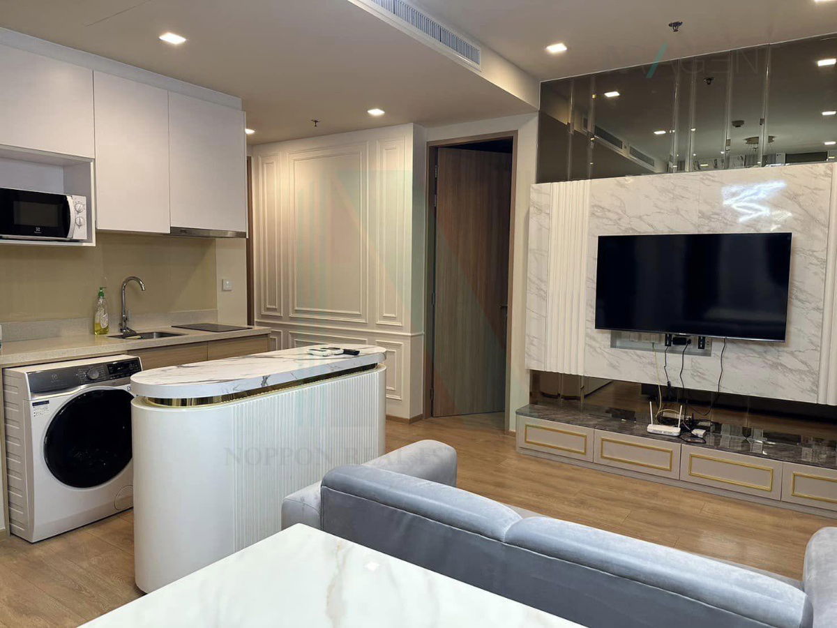 picture Condo for rent: Noble Around Sukhumvit 33, Building 1, 6th floor, 2 bedrooms, size 55.00 sq m, near The Em District - 1/8