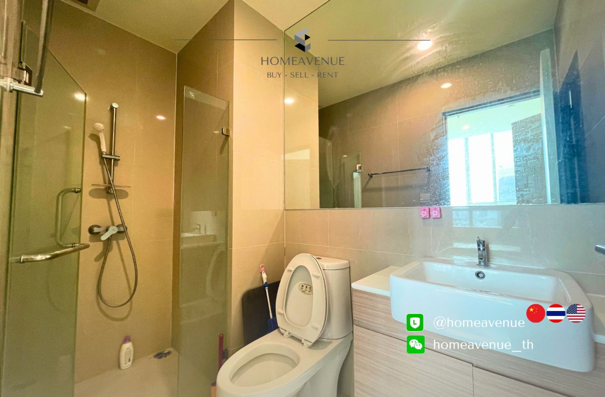 picture Noble Revolve Ratchada 2 ✨ Renovated unit, ready to move in 🚇 Next to MRT Thailand Culture Center | Line: @homeavenue 💥HA-4921 - 7/7