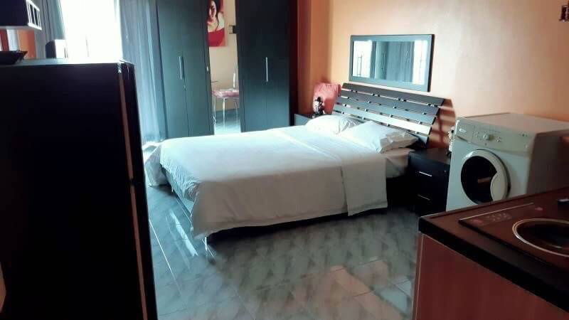 รูป ให้เช่าคอนโด Jomtien beach condominium A3 1 ห้องนอน ให้เช่า 5000/เดือน - รูปที่ 1/12